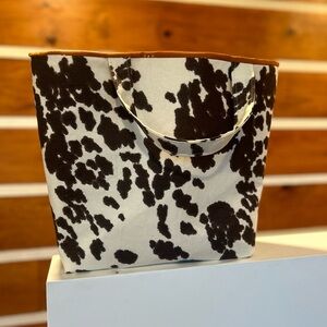 Cow Print Tote Bag